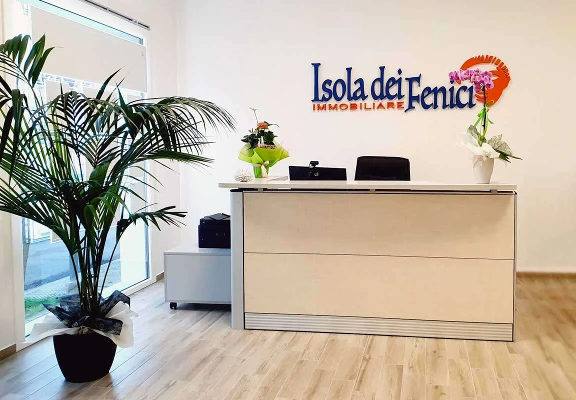 Scritte in polistirolo 3d personalizzate per reception Isola dei Fenici - progetto versione Premium